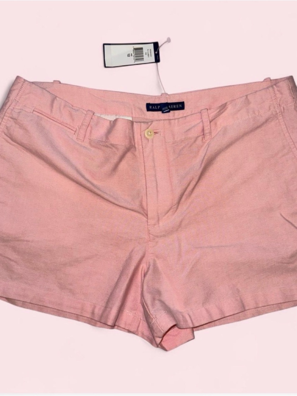 Ralph Lauren Light Pink Women's Cotton Shorts